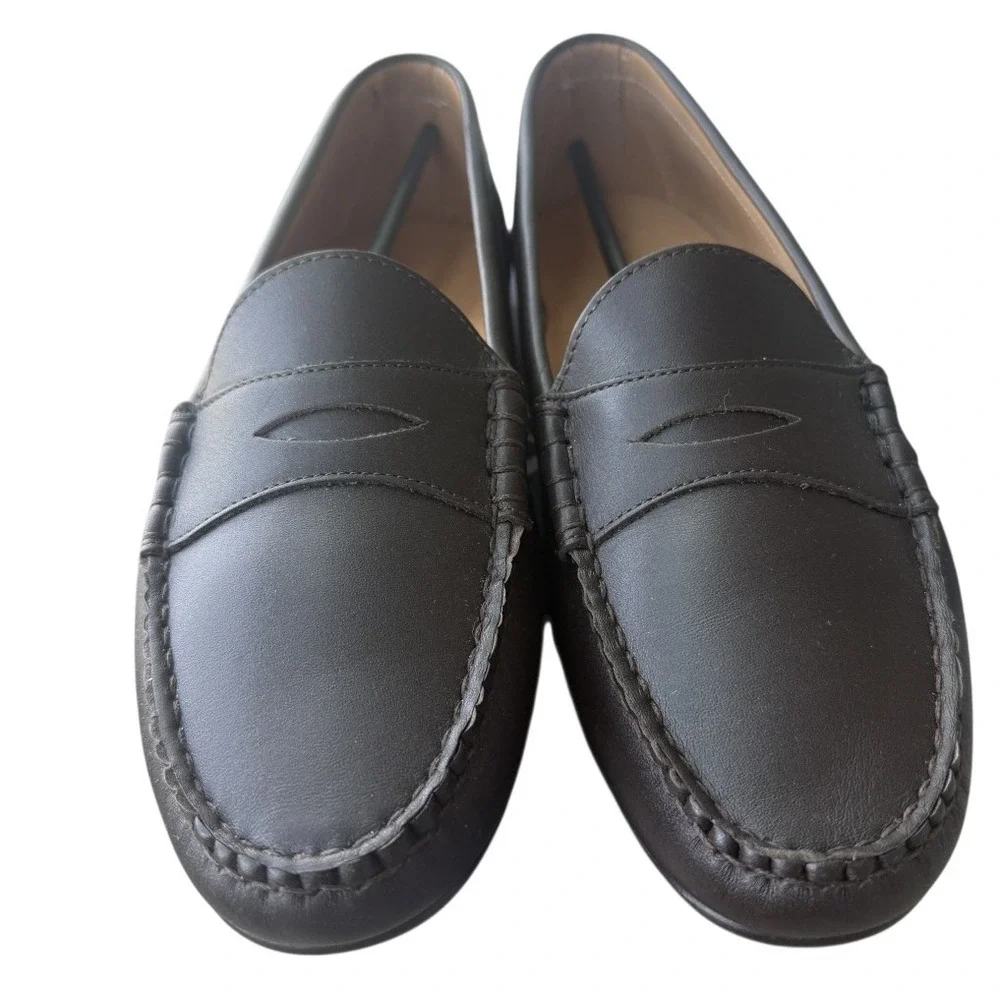 Jay Butler Leather Cromwell Penny Loafers Mens Size 14 Dark Brown